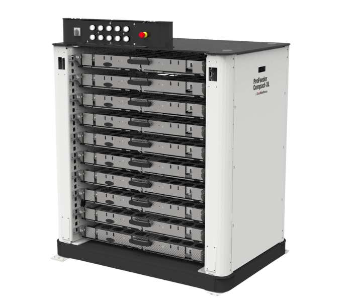 robot machine tending cell